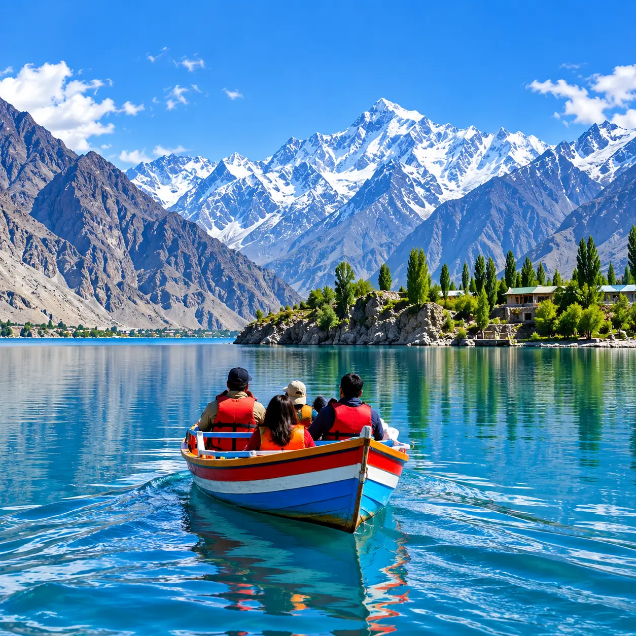 Boating In Skardu