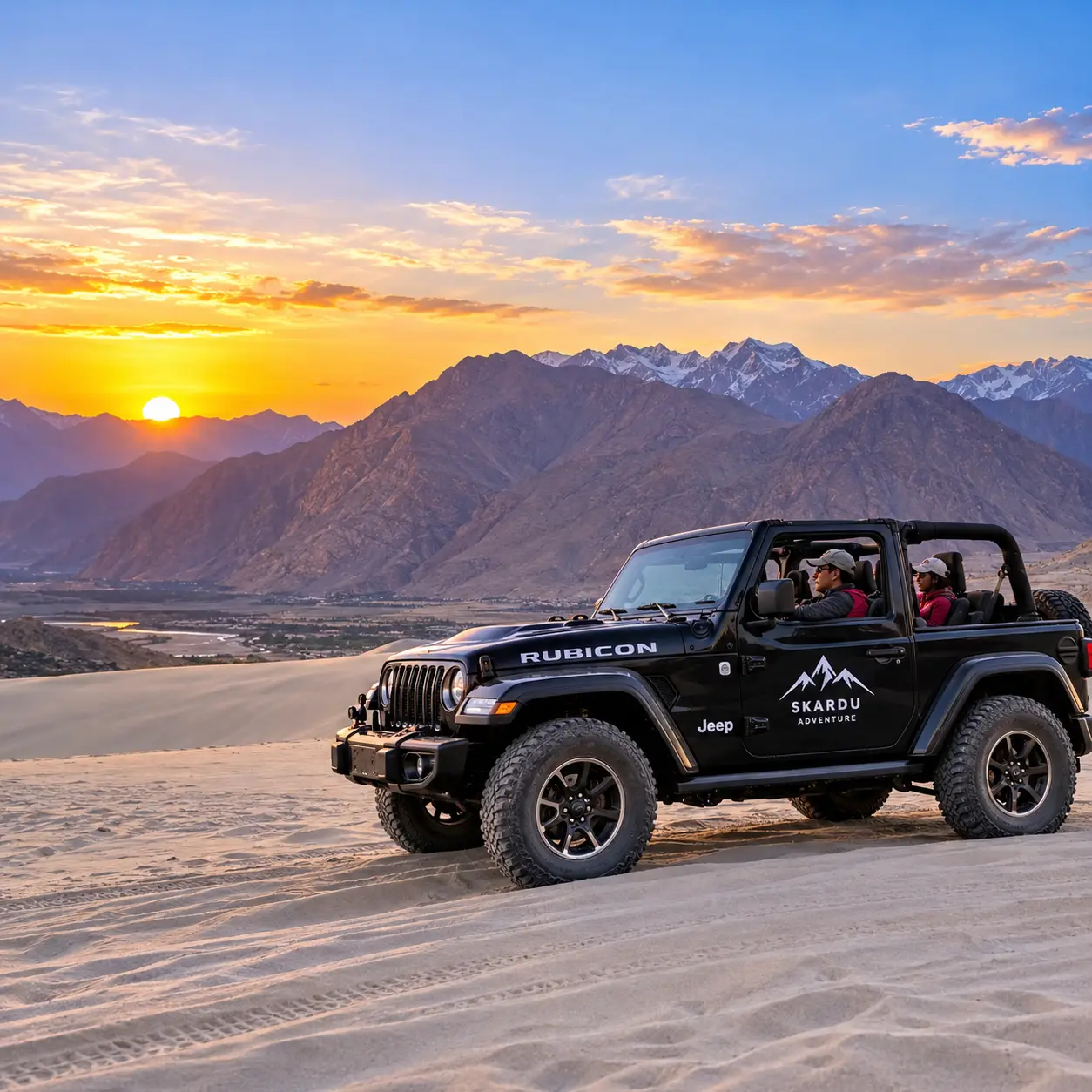 Jeep Safari In Skardu