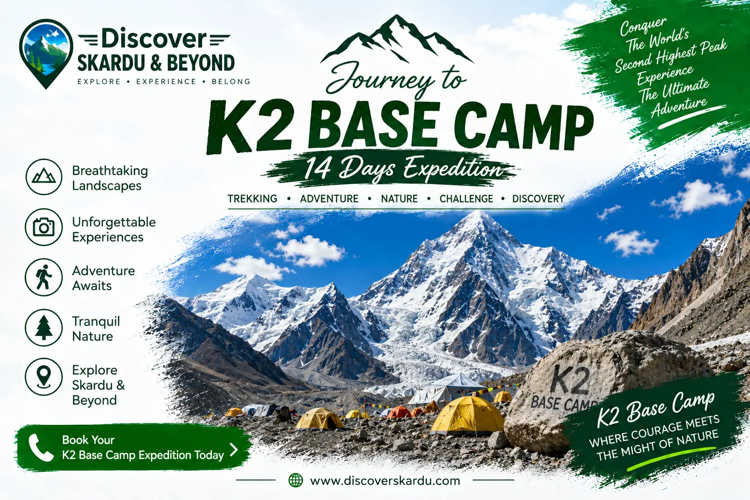 K2 Base Camp – 14 Days