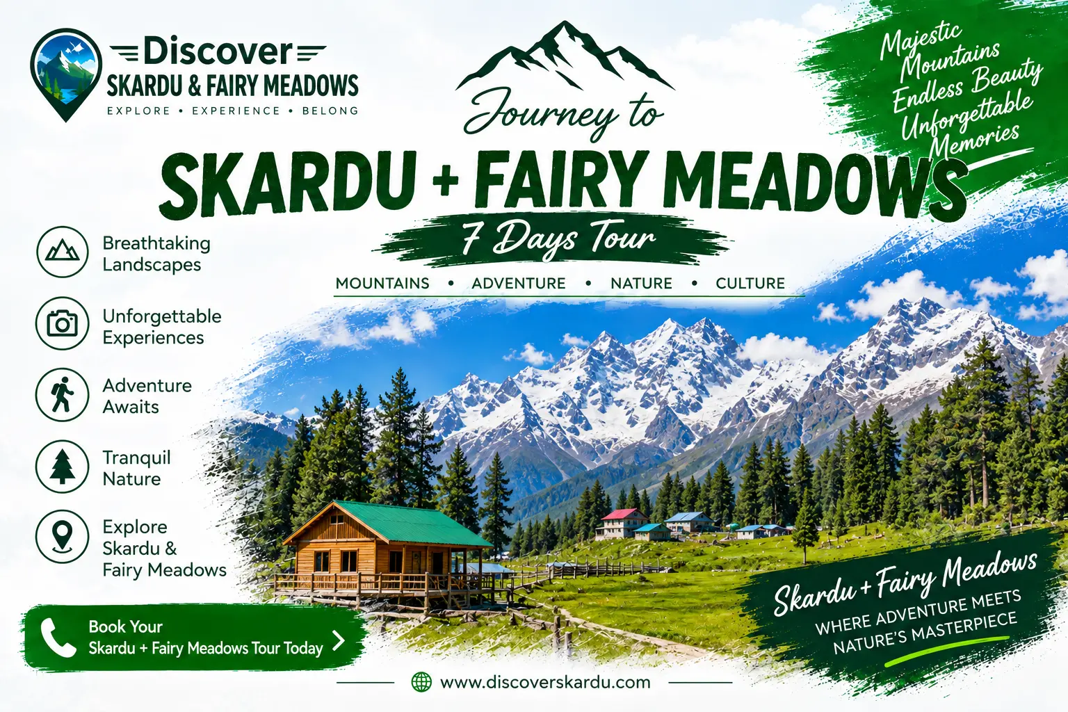 Skardu + Fairy Meadows 7 days